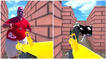 Nextbots Sandbox in Backrooms Shooter Gameplay 127, Sandbox Android Games  ios Walkthrough Simulator