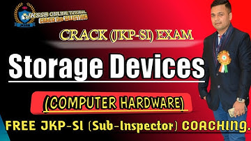 🛑  Storage Devices (Primary memory) || Computer Hardware || FREE JKP-SI Course 2021.