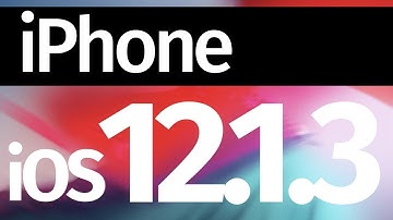 How to Update to iOS 12.1.3 - iPhone 5S iPhone 6 iPhone 7 iPhone 8 iPhone X iPhone XR