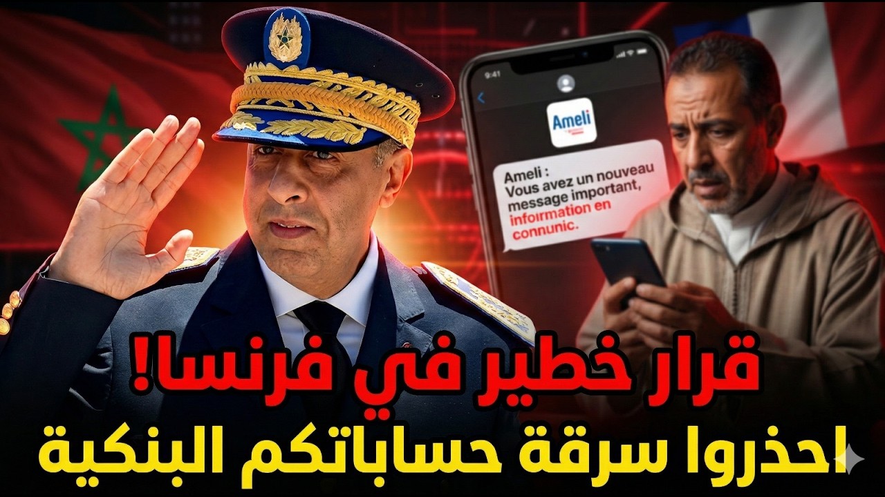 خطير جداً: حساباتك البنكية في فرنسا مستهدفة! ها شنو خصك دير باش تحمي فلوسك!