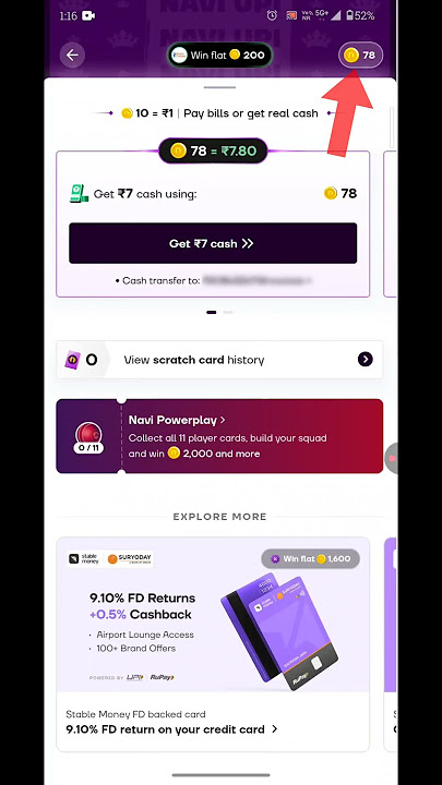 How to refer in navi app ll Navi app refer and earn option not showing!