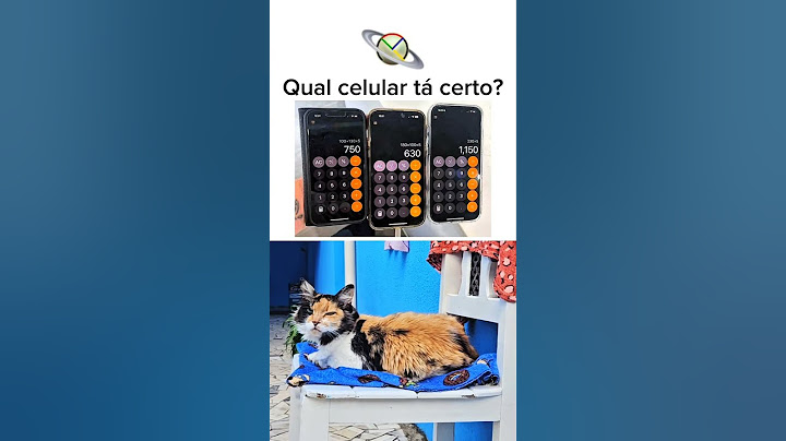 QUAL CELULAR ESTÁ CERTO? CONSEGUE EXPLICAR O QUE ESTÁ ACONTECENDO?