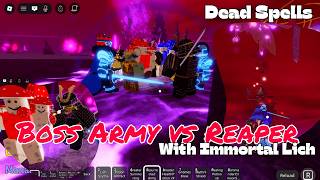 I Revived All The Bosses To Fight Void Reaper | I Let My Undead Army Beat The Entire Final Fight