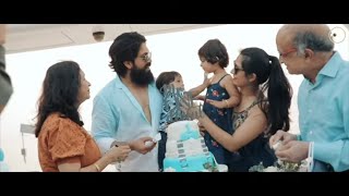 Yash and Radhika Beautifully Celebrated Son Birthday In Yacht | Yatharv Yash Birthday Video