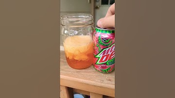 What happens when you mix Mountain Dew Major Melon and Live Wire? #shorts #mountaindew #mixology