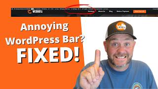 QUICK FIX: How to Turn OFF Profile Toolbar on Wordpress Website