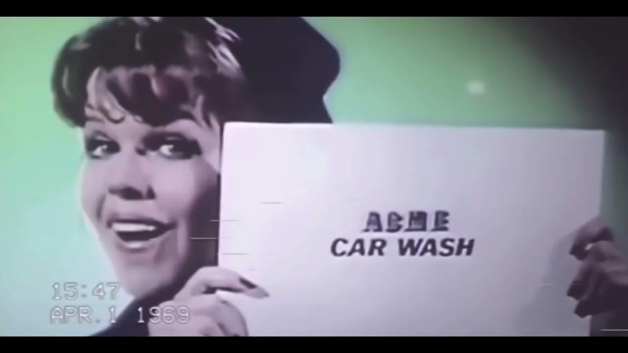 Super Sexist Retro 1960s Acme Car Wash Caroline Will Give YOU A