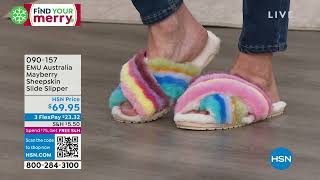 Emu Australia Mayberry Sheepskin Fur Slipper