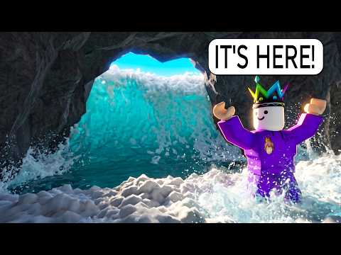 I Hid in the CAVE on Roblox BUT the Tsunami Fills It Completely
