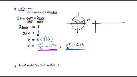 Trigonometric Equations Part 4 of 8