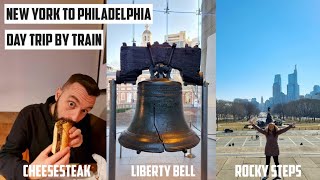 NYC To Philadelphia Day Trip By Train - Our 1st Visit To Philly & Trying A World Famous CheeseSteak!