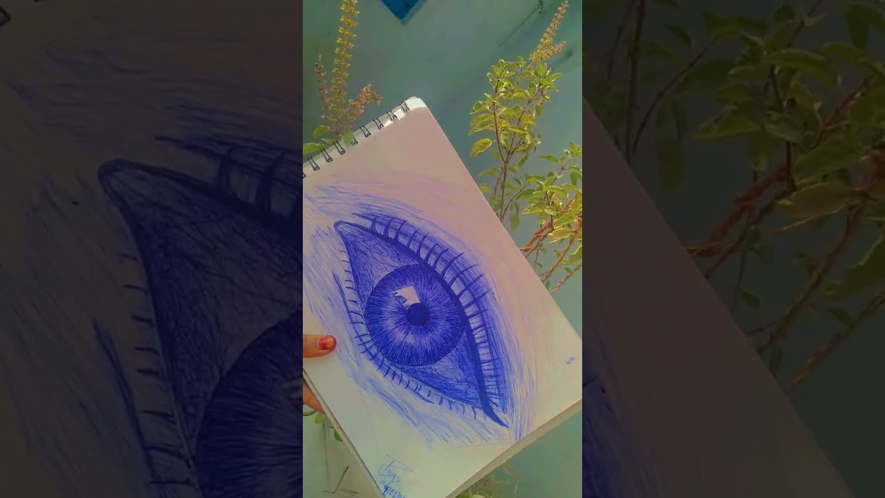 this drawing is made by only use for drawing ball pen