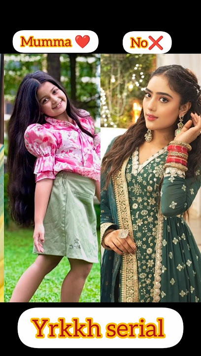 yrkkh serial #pookie #abhira #mummadaughter #love #225