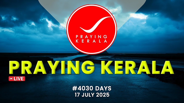 Praying kerala | #4030 Days of Prayer | 17 JULY 2025 | #itsourtimetv