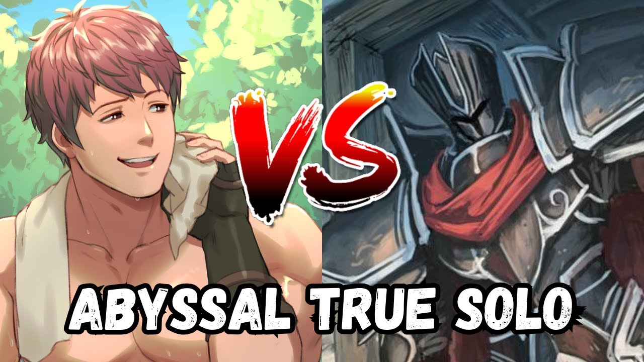 Lukas True Solos Abyssal Legendary Black Knight
