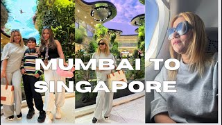 Mumbai to Singapore journey| Singapore Vlogs |episode-1 | Megan Megs
