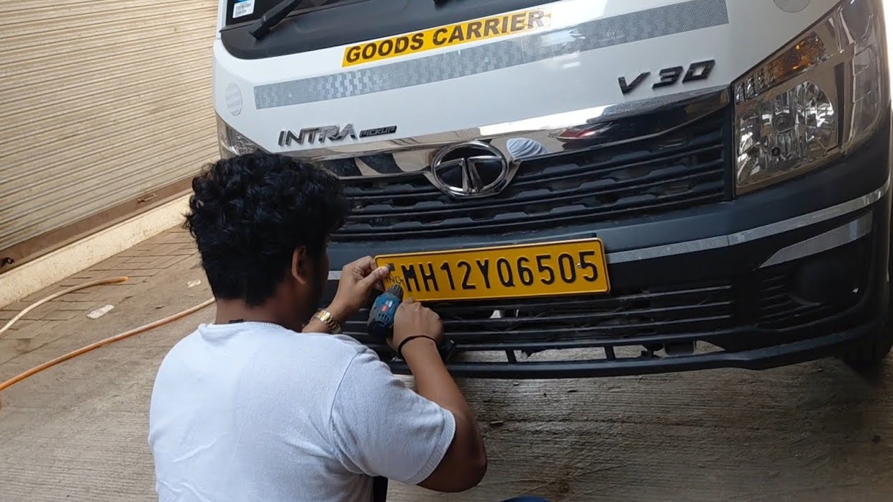 Gaddi Ka New No. Plate 📟 || Bithane Wale Ne Kiya Late 🙆 || Ganesh Kamble Vlogs