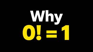 Why Is 0! = 1 🤯 The Mind-Blowing Math Behind Zero Factorial!