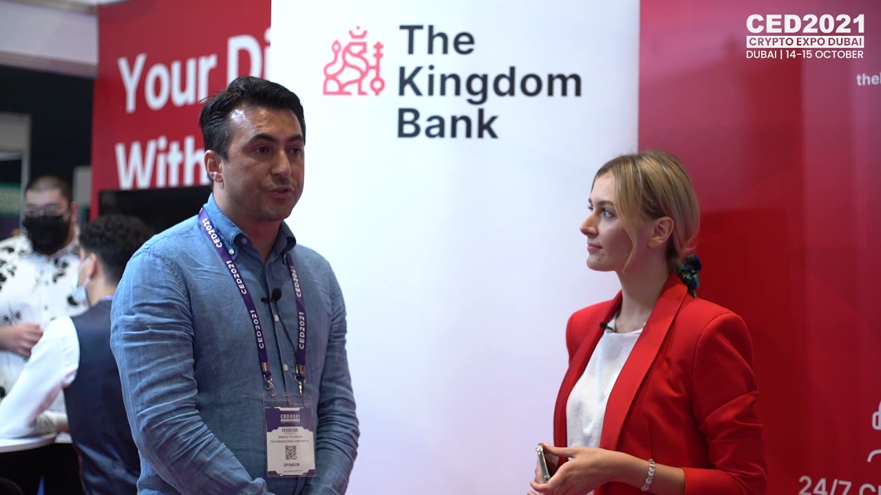 The Kingdom Bank Interview At Crypto Expo 2021, Dubai, UAE