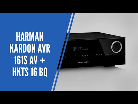 HARMAN KARDON AVR 161S AV  + HKTS 16 BQ Ev Sinema Ses Sistemi