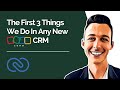 New crm the first 3 things we do in any new zoho crm