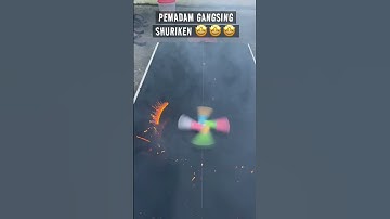 Pemadam Gangsing | Gangsing Penghapus model shuriken  #pemadamgangsing #gangsing #diy #idekreatif
