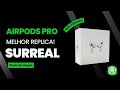 COMPREI! AirPods Pro Fake da shoppe, Com Qualidade incrível! Com cancelamento de ruído e muito mais…