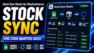 Stock Sync Sheets For WooCommerce Stock Sync