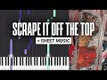 Scrape It Off The Top - Pusha T - Piano Tutorial + MIDI