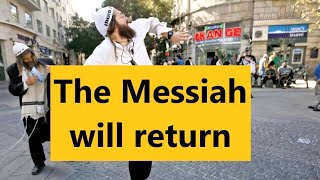 Breslov Hasidic Jews dance, in the streets-The Messiah will return thanks to spreading joy among all