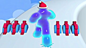 Blob Runner 3D New Update  All Colors iOS,Android Gameplay (Level 101- 105)