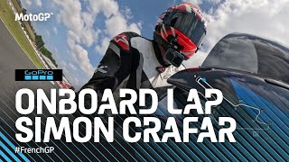 A ride up the hill of Le Mans! ⛰️ | GoPro Lap with Simon Crafar