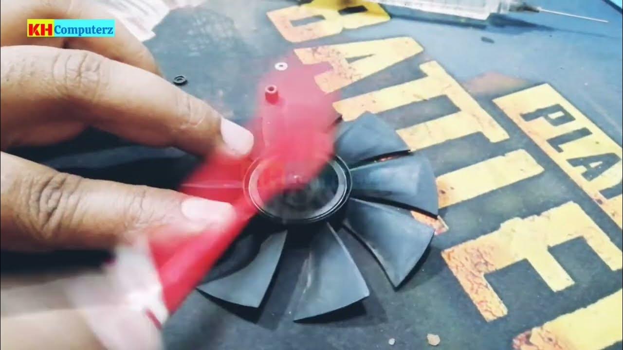 Graphic card fan issues fan bubbling slow and stuck issue quick