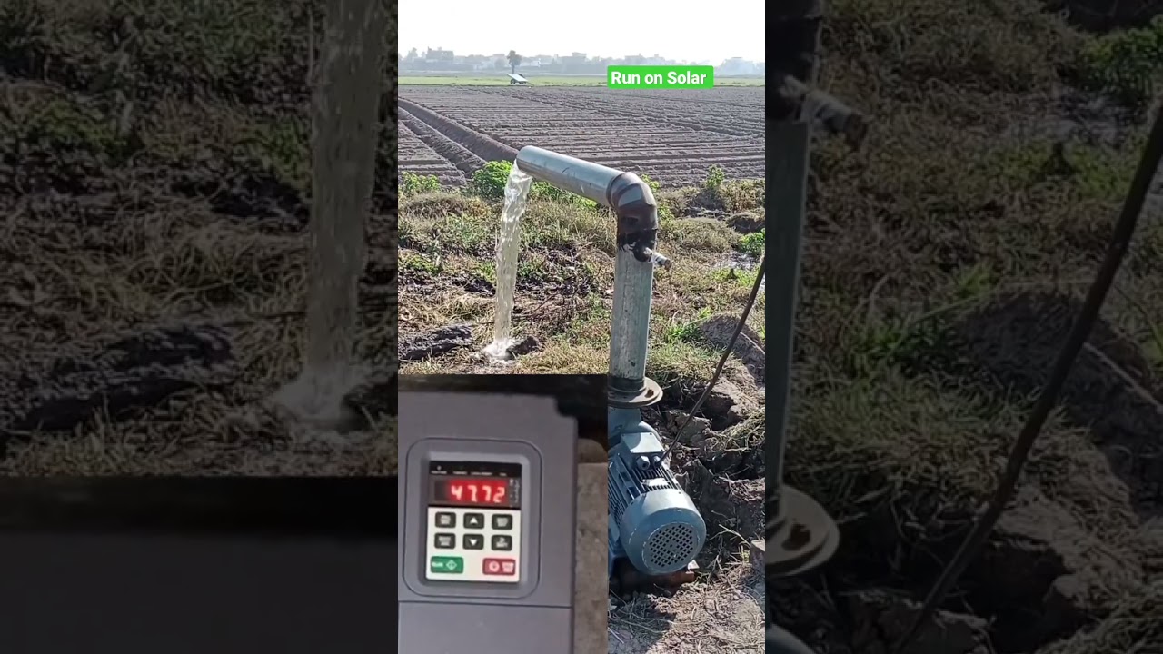 5HP Motor Solar system #viral #shorts #video #solar