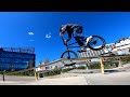 КАТАЕМСЯ НА БМХ ПО МОСКВЕ | УНИЧТОЖИЛИ ЦСКА ПЛАЗУ И СТРИТ  | MSK BMX RIDING