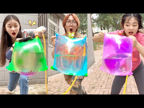 Unbreakable Soft "Venom"! Zombie VS Octopus Monster, Can It Really 100 Times Bigger | Funny Playshop