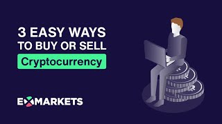 ExMarkets Tutorial: 3 Easy ways to buy or sell #Cryptocurrency on ExMarkets screenshot 1