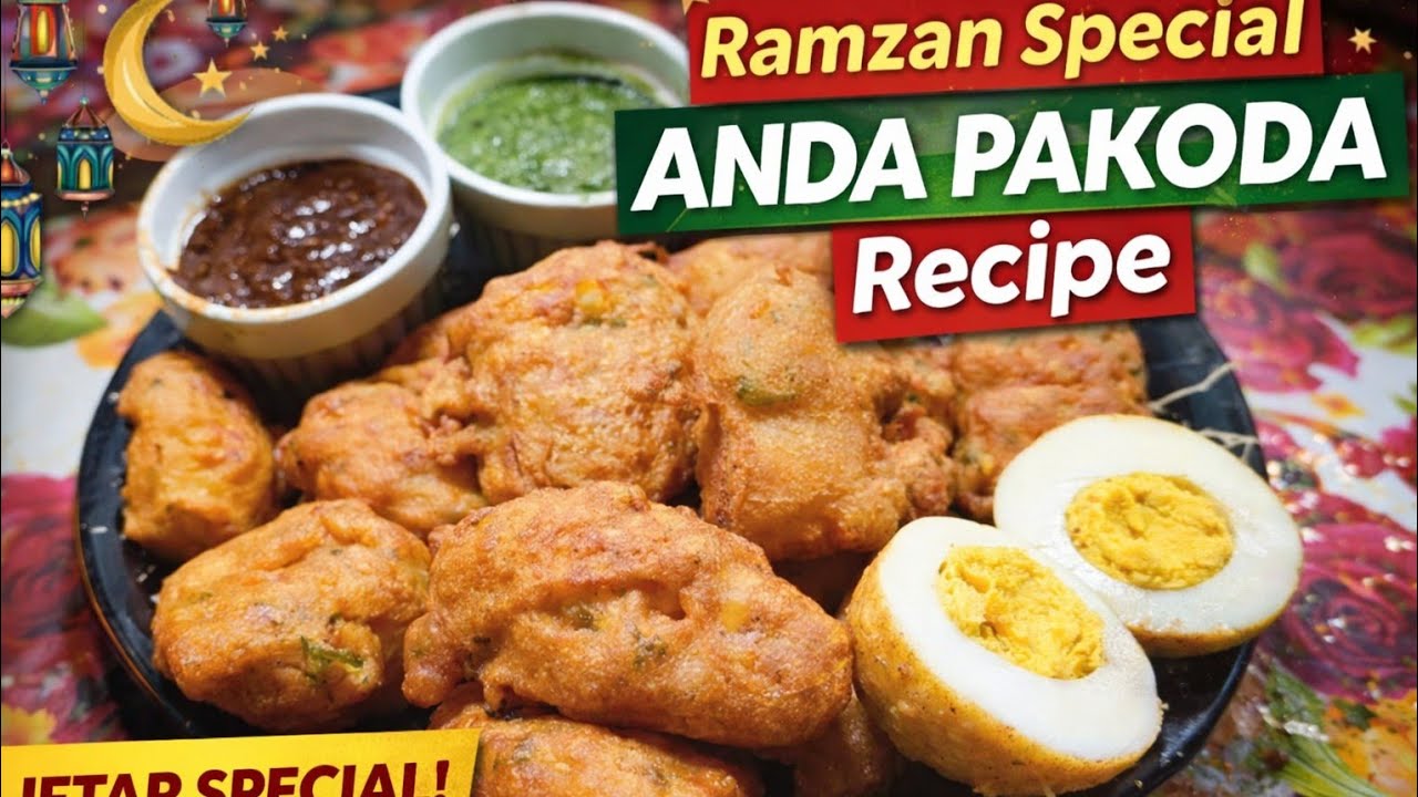 🔥Viral Anda Pakoda Recipe | Ramzan Special 😋😍Internet Famous Crispy Anda Pakoda | Iftar Special