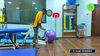 Paraplegia Transfer Techniques, Leg Paralysis Walking, Gait Training, Lumbar Spinal Cord Injury