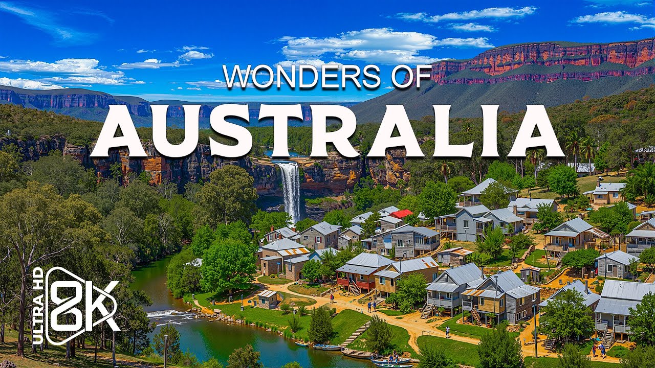 Wonders of Australia – Explore Wild Coastlines, Deserts, and Iconic Landscapes | Travel Video 4K