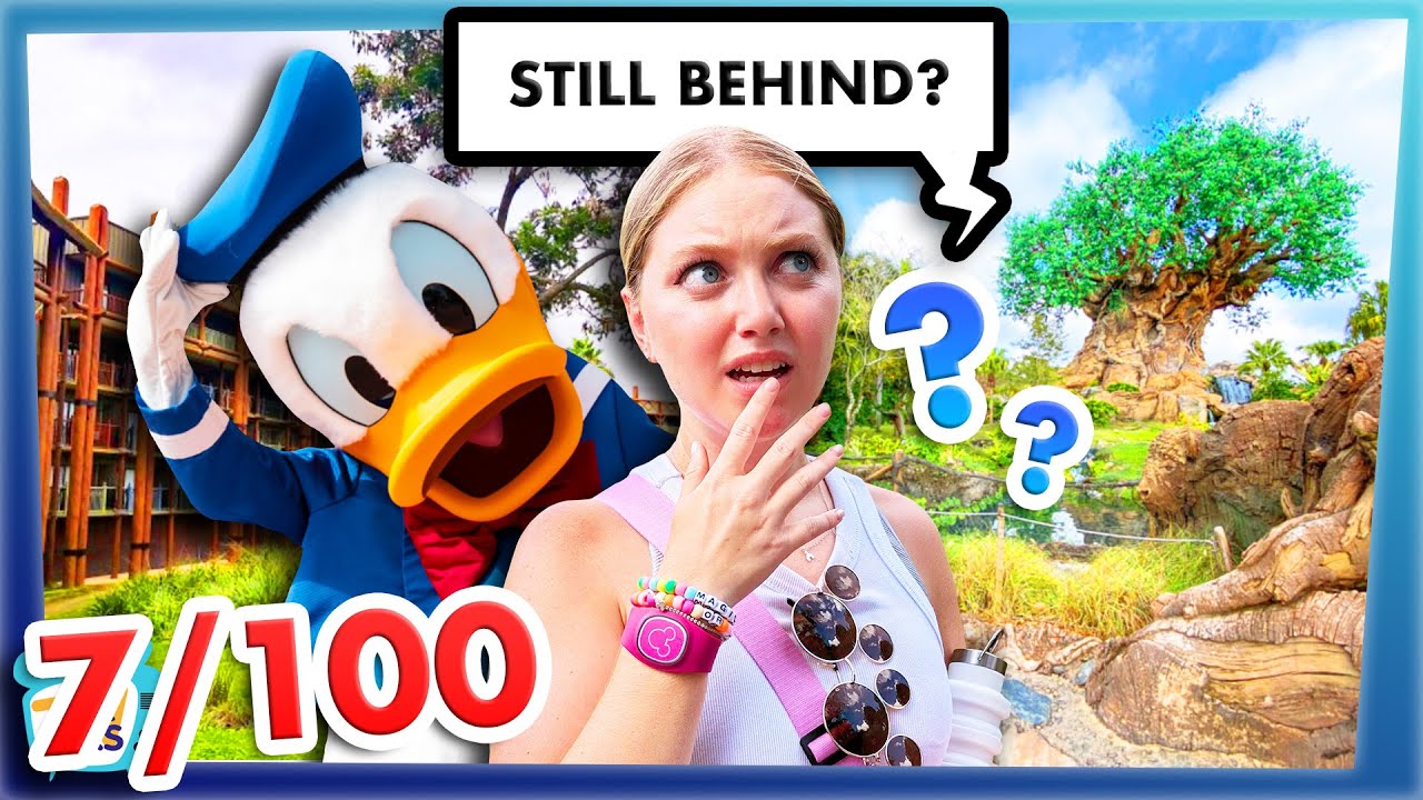 EVERYTHING in Disney World in 100 Days - Episode 7: STILL Behind But ...