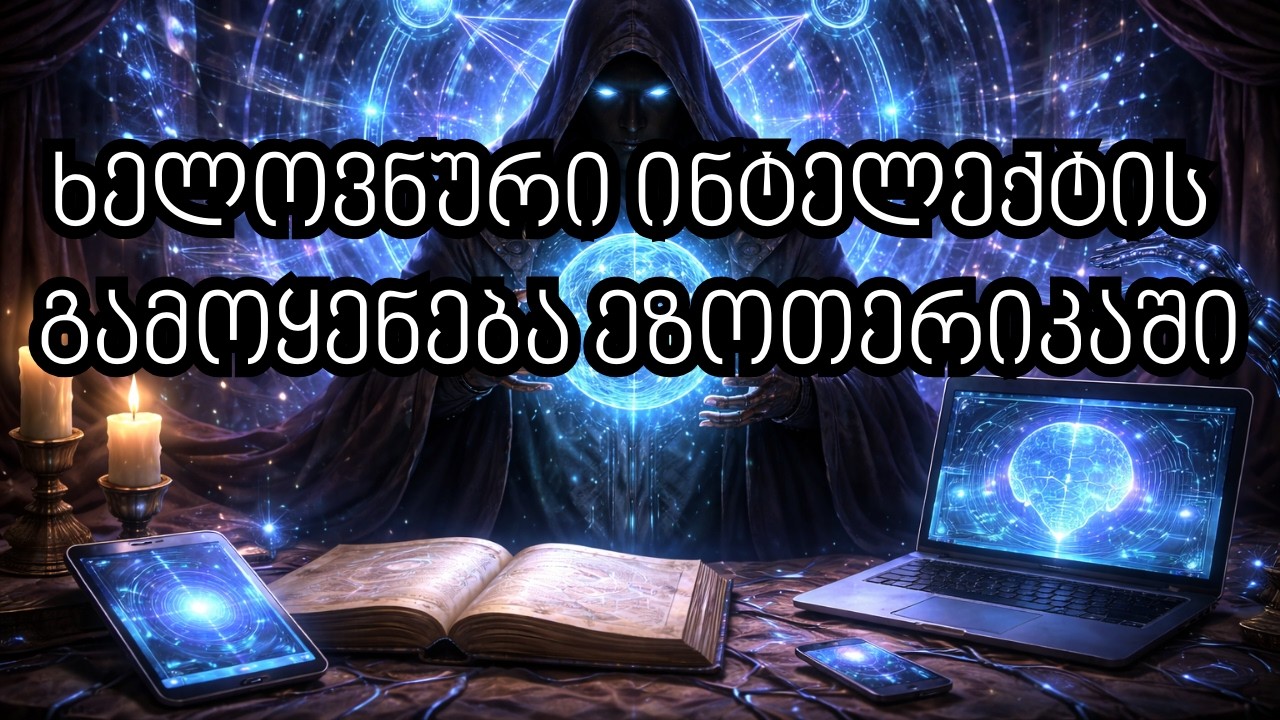 ხელოვნური ინტელექტი და ეზოთერიკა - რატომ ვეწინააღმდეგები AI-ს გამოყენებას ეზოთერიკაში?