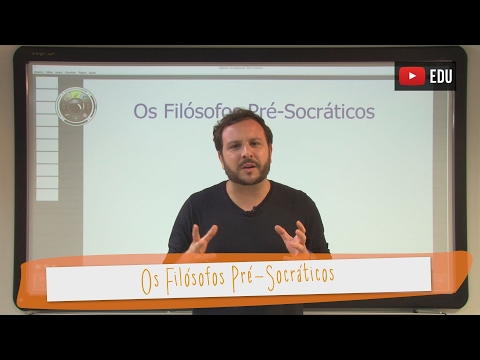 Videoaulas Poliedro | Os filósofos Pré-Socráticos