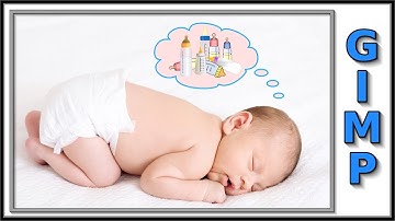 Gimp: How to Make a Comic Book Dream bubble