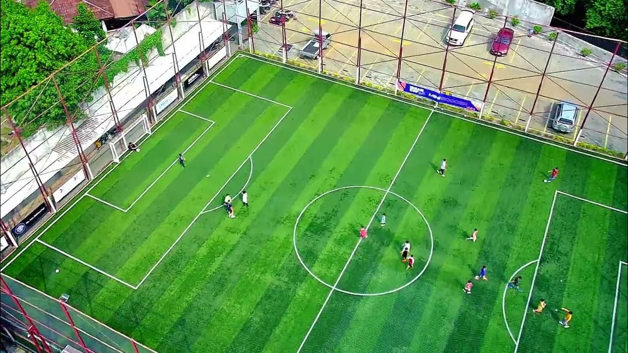 TRIBOON MINI SOCCER, VIEW DRONE SJRC F11s 4K PRO dronegabut4575 YouTube