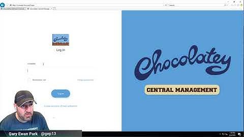 Chocolatey in the Organisation - Set up Client for CCM