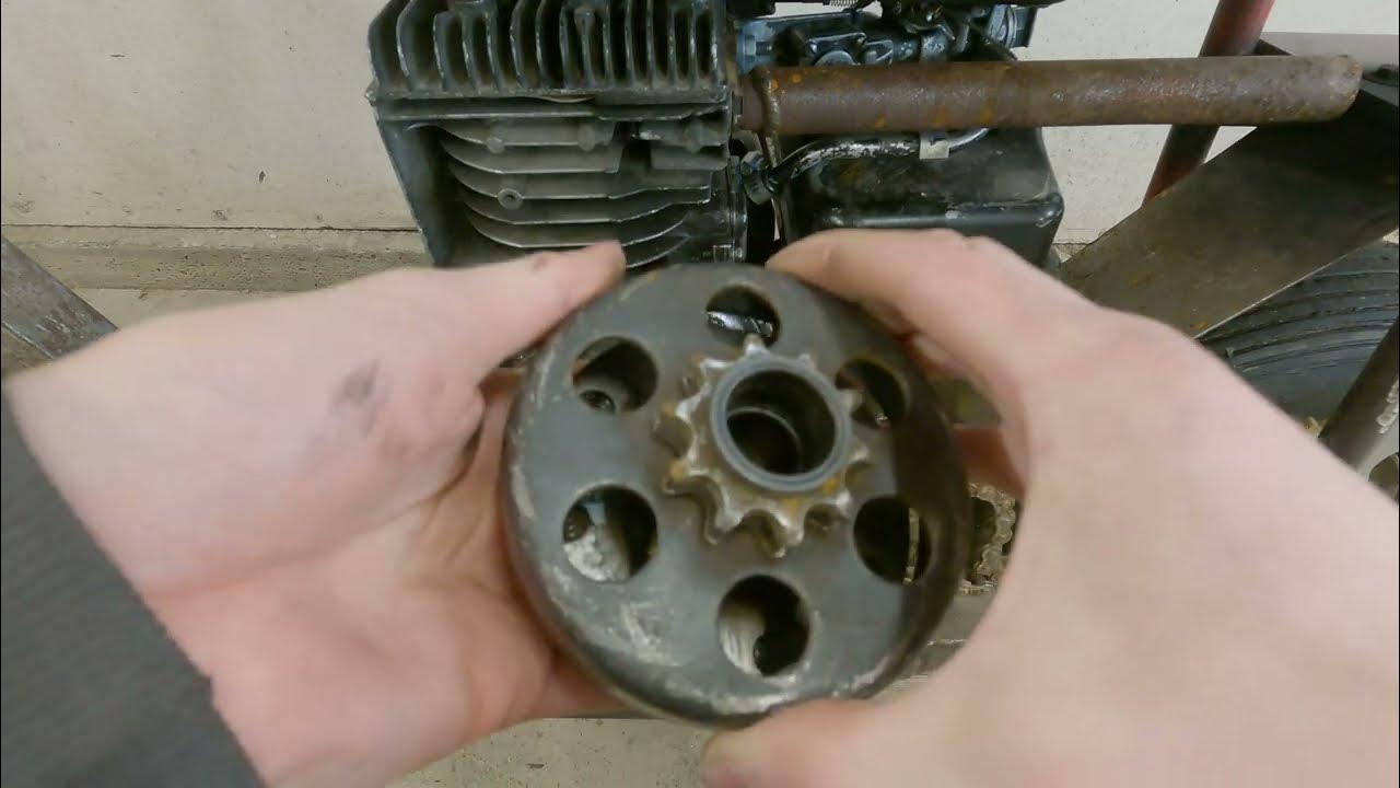 How to Install, Remove, Oil it a Centrifugal Clutch / How To Fix a