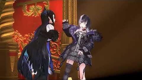 Shiori kissed Nerissa on the lips 【Shiori, Nerissa Hololive】