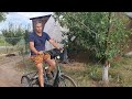 Testing the new three weel electric bike