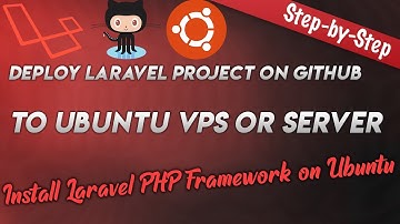 Deploy Laravel Project on Github to Ubuntu VPS or Server - Install Laravel PHP Framework on Ubuntu